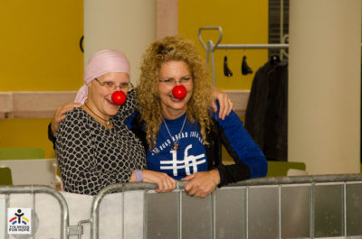 Due splendide donne a sostegno dei challenger: Mary Dempsey, del Dempsey Center, e Deborah Beretta