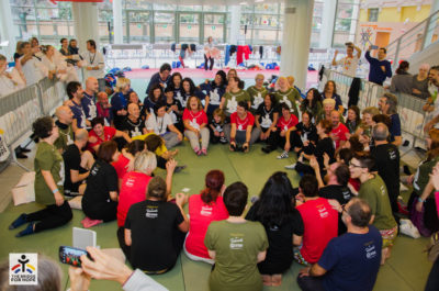 Le quattro squadre di Challenger con Richard Romagnoli, verso il Guinness World Records